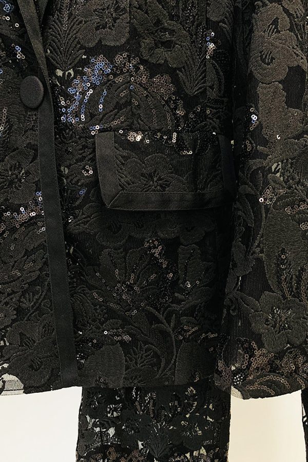 Sparkly Black Lace 2-delige feestpakken voor dames Rabatt – Bild 4