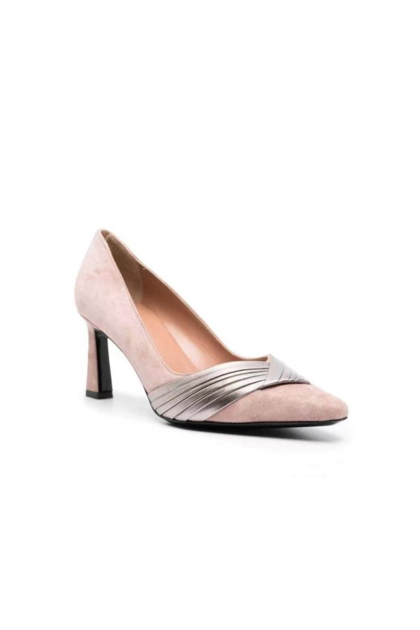 Blush Puntige Neus Hoge Hakken Pumps Verkauf