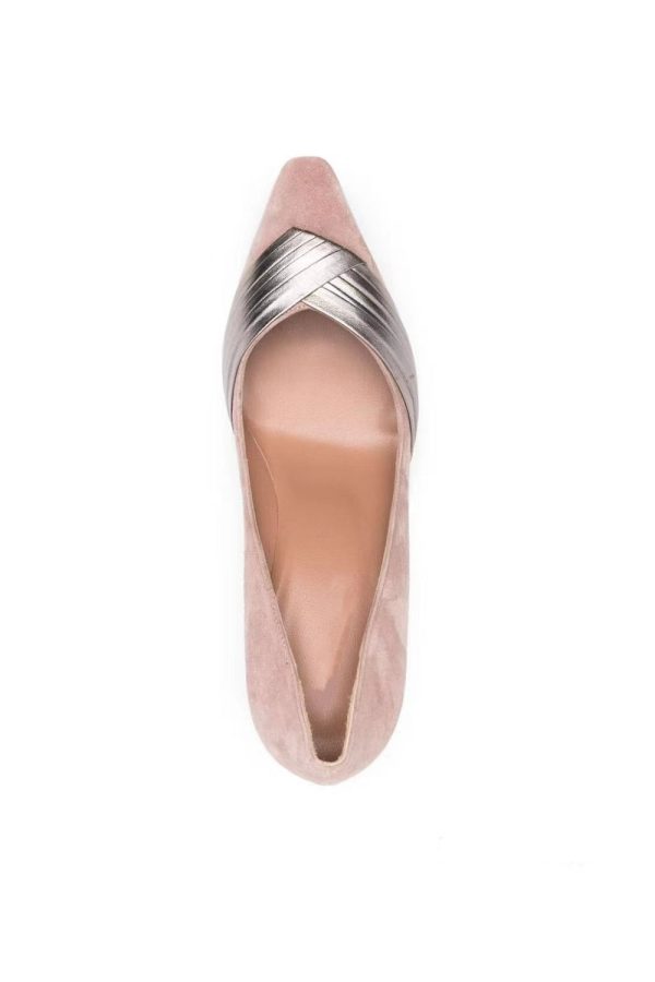 Blush Puntige Neus Hoge Hakken Pumps Verkauf – Bild 4