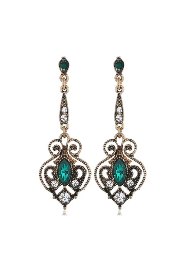 Groene vierdelige jaren 1920 Party Accessories Sets Rabatt – Bild 2