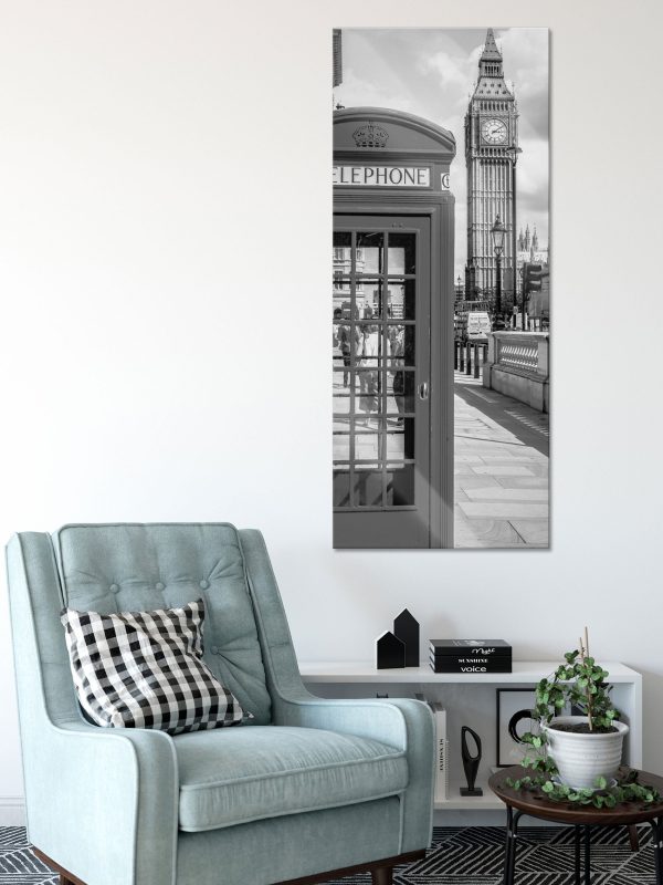Telefonzelle in London, Glasbild Panorama Zu verkaufen – Bild 2