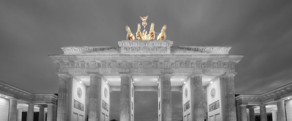schönes Brandenburger Tor, Glasbild Panorama Online – Bild 5